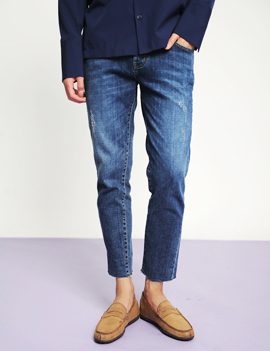 BaggyFitWashedDenimPants