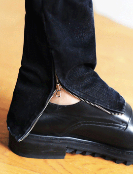 ZipperPointDenimPants