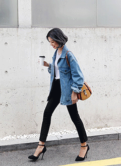 UnisexLooseFitDenimJacket