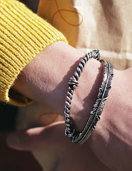 TwoTypeMetalBRACELET