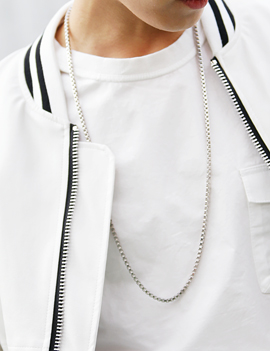 SilverColorChainNECKLACE