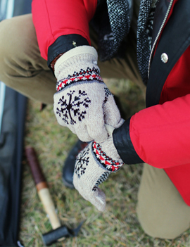 5colorSnowPatternGLOVES
