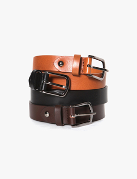3colorLeatherBELT