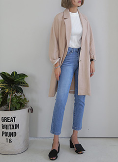 LinenLooseFitCoat