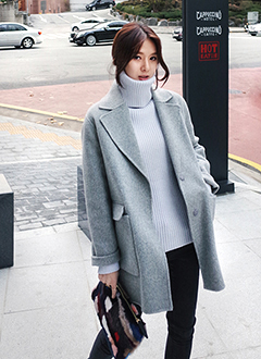 SideSlitHalfCoat
