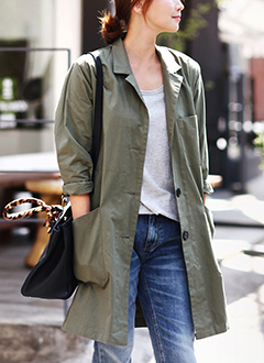 3PocketLongCottonJacket