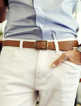 LeatherGridBelt