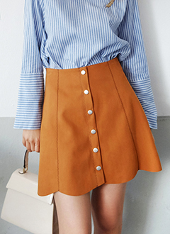 FrontSnapLineSkirt