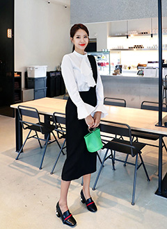 1StrapOverallWrapLongSkirt