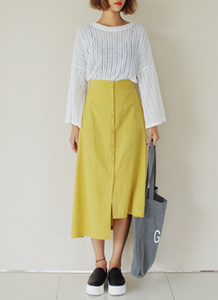 FrontButtonSkirt