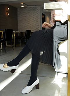 AccordionPleatedChiffonSkirt