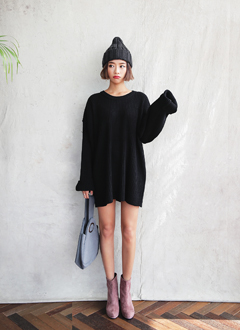 UnisexLooseFitKnitDress