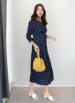 FloralPatternLongDress