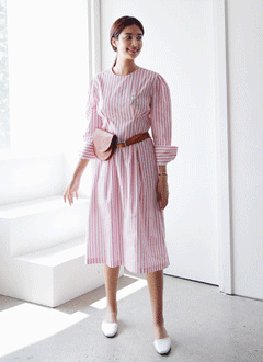 ALineStripeDress