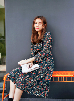 FloralLongDress