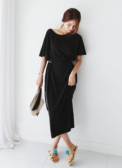 LooseFitLongDressWithStrap