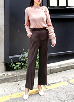 HighWaistStraighFitSlacks