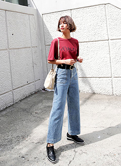 HighWaistWideJean