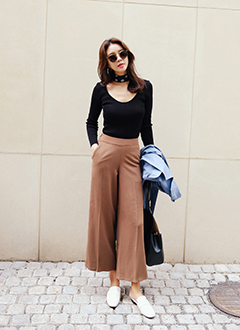 ElasticzedWide-legPants