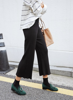 ElasticzedKnitPants