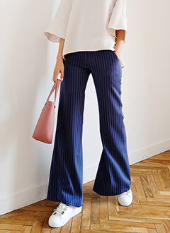 PinstripeWideLegSlacks