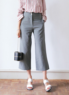 TwoButtonStraightPants