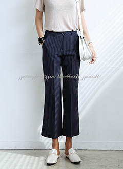 PinstripeBootcutPants