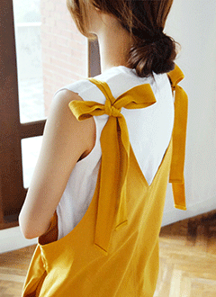 RibbonStrapWideLegJumpsuit