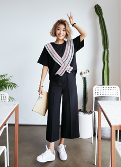 BasicWide-legPants