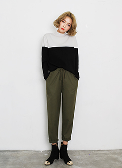 ElasticWaistbandCasualPants