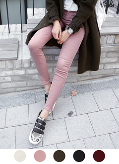 DeepColoredSkinnyPants