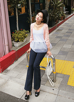 HighWaistBootcutPants