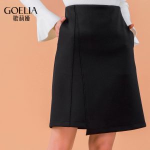 歌莉婭女裝2016年冬季新品百搭A裙16CE2B12B