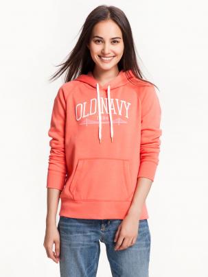 女裝OldNavy經典徽標可選色連帽衛衣