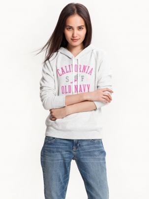 女裝OldNavy經典徽標可選色連帽衛衣