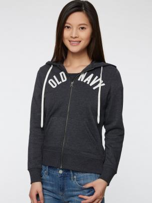 女裝OldNavy經(jīng)典徽標(biāo)舒適棉質(zhì)連帽外套