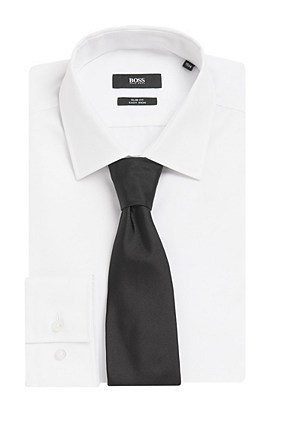 純桑蠶絲領帶:Tie7.5CmByBOSS