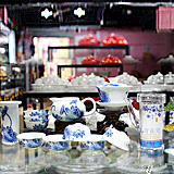 新款景德镇青花瓷茶具红茶茶具陶瓷功夫茶具套装荷塘月色精品茶具