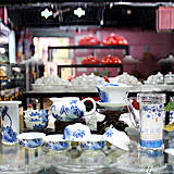 新款景德鎮青花瓷茶具紅茶茶具陶瓷功夫茶具套裝荷塘月色精品茶具
