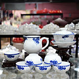 新品景德鎮青花瓷陶瓷茶具辦公茶具陶瓷功夫茶具