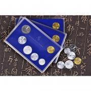 1981年長城幣套裝1元5角2角1角帶分幣(分幣隨機)
