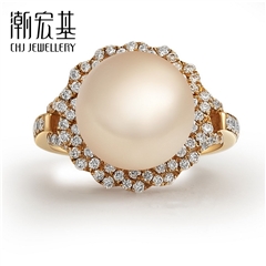珍情系列-馨翠-珍珠戒指【DZTK】预计7个工作日内发货