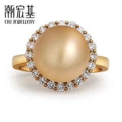 珍情系列-绝色-珍珠戒指【DZTK】预计7个工作日内发货