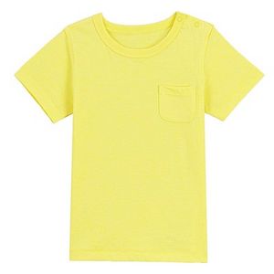 凡客童装短袖T恤吸湿速干荧光黄色