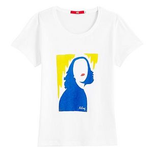 凡客T恤張愛玲9女款白色