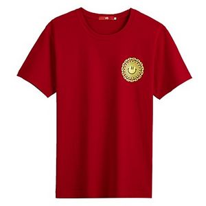 凡客T恤Chainsmile正紅色