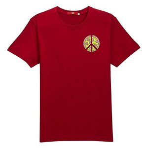 凡客T恤Pizzasmile正紅色