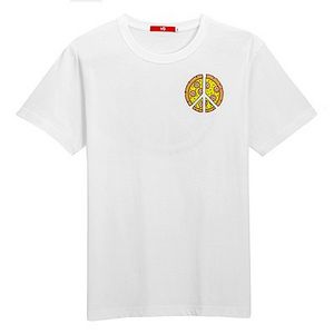 凡客T恤Pizzasmile白色