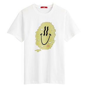 凡客T恤Bricksmile白黃色