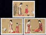 T89中國繪畫·唐·簪花仕女圖